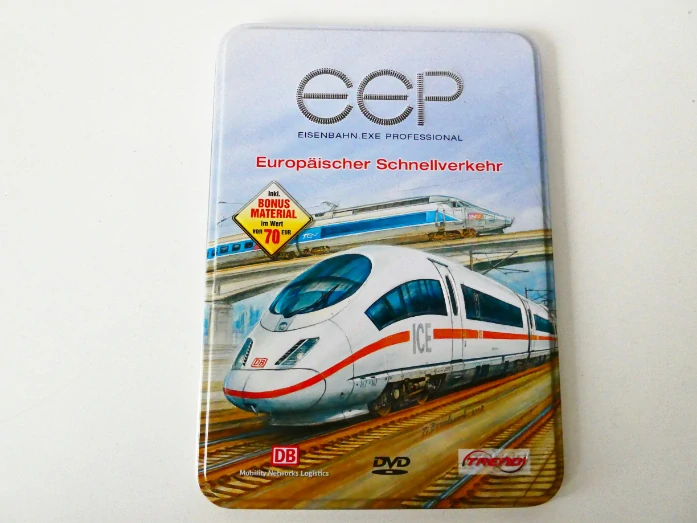 EEP Vlakový simulátor eisenbahn.exe proffessional 5.0 Plus Europäischer Schnellverkehr - zábavný simulátor v orig. balení