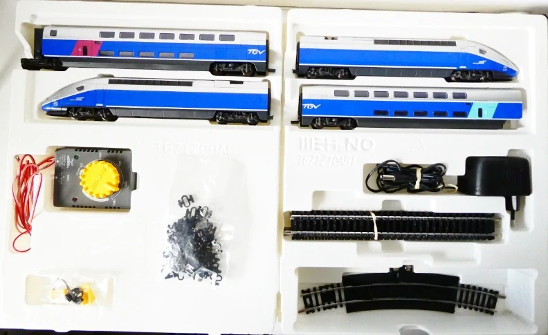 MEHANO TVG Duplex SET s elektrickou soupravou TVG 235 SNCF OSVĚTLENÁ PĚKNÝ STAV