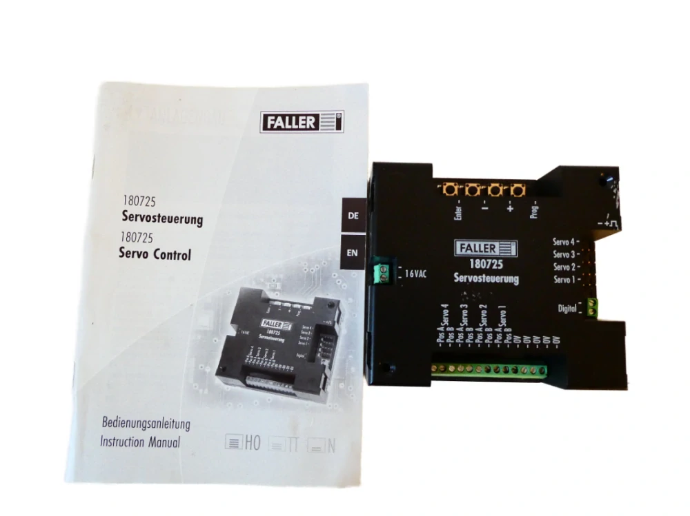 FALLER 180725 Elektronický modul - řízení servopohonu NOVÉ s návodem