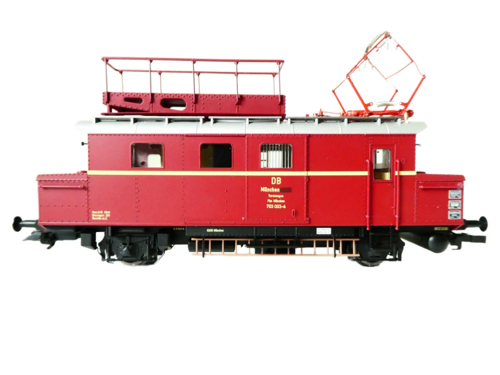 H0 Liliput L136133 Elektrický servisní vůz pro opravu trolejí DB OSVĚTLENÝ NOVÝ NEPOUŽITÝ v orig. krabičce včetně doplňků a průvodního listu
