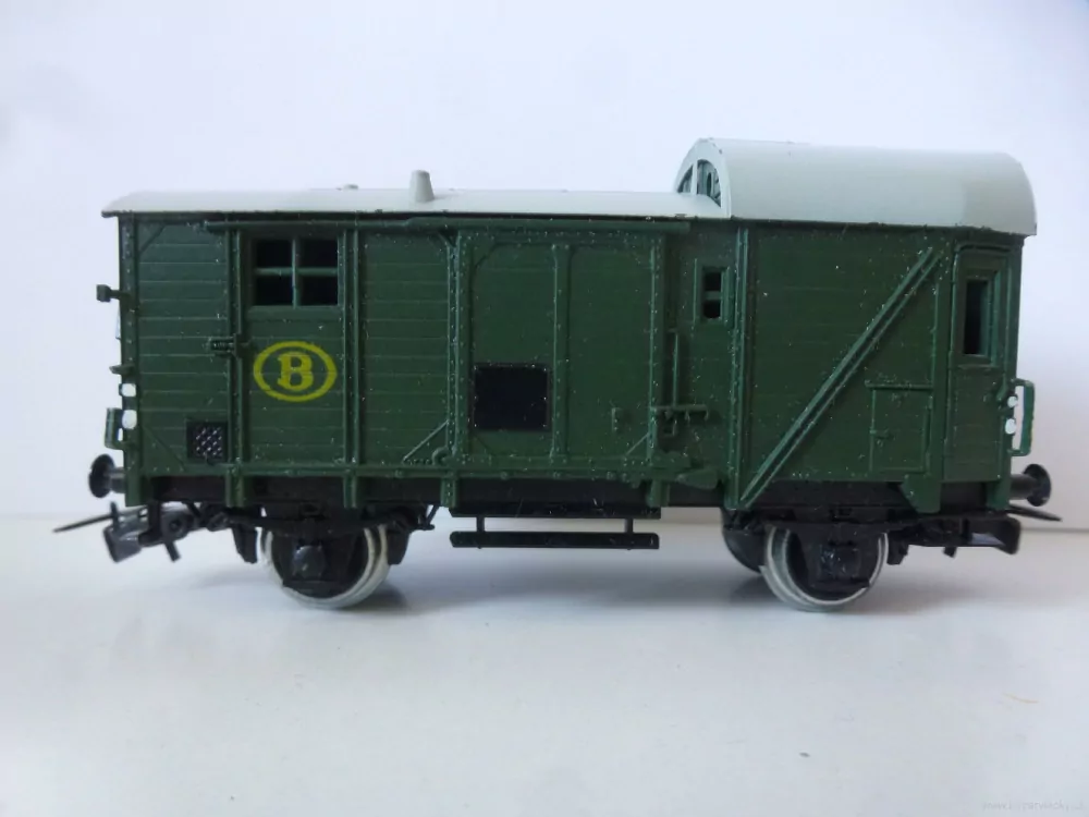 H0 PIKO Služební vůz Belgie TOP STAV NOVÝ