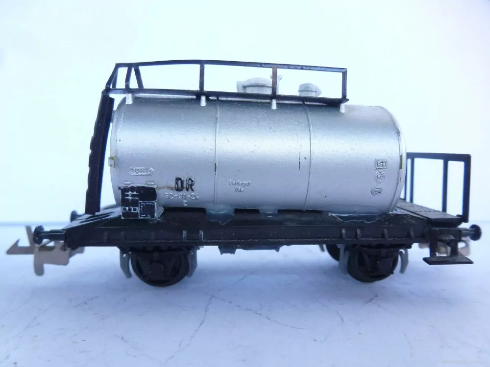 TT ZEUKE Cisternový vůz DR stříbrný PĚKNÝ STAV
