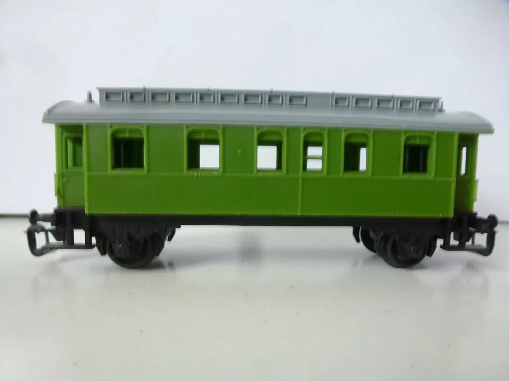 TT BTTB Osobní vůz zelený PĚKNÝ STAV