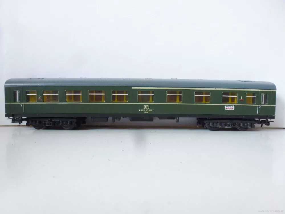 H0 PIKO Rychlíkový vůz 1. a 2. tř. 51 50 38 - 45 068-7 DR TOP STAV