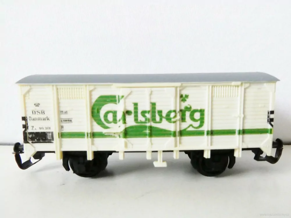 TT BTTB Nákladní pivovarský vůz DSB Carlsberg TOP STAV NEPOUŽITÝ