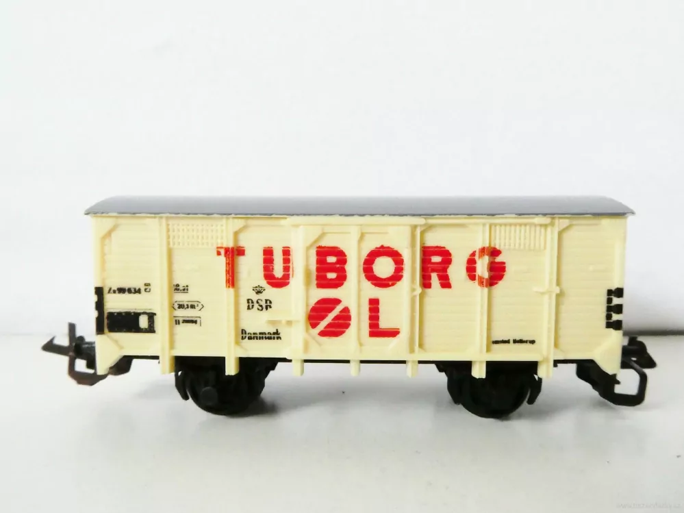 TT ZEUKE Nákladní chladírenský vůz DSB PIVO TUBORG OL