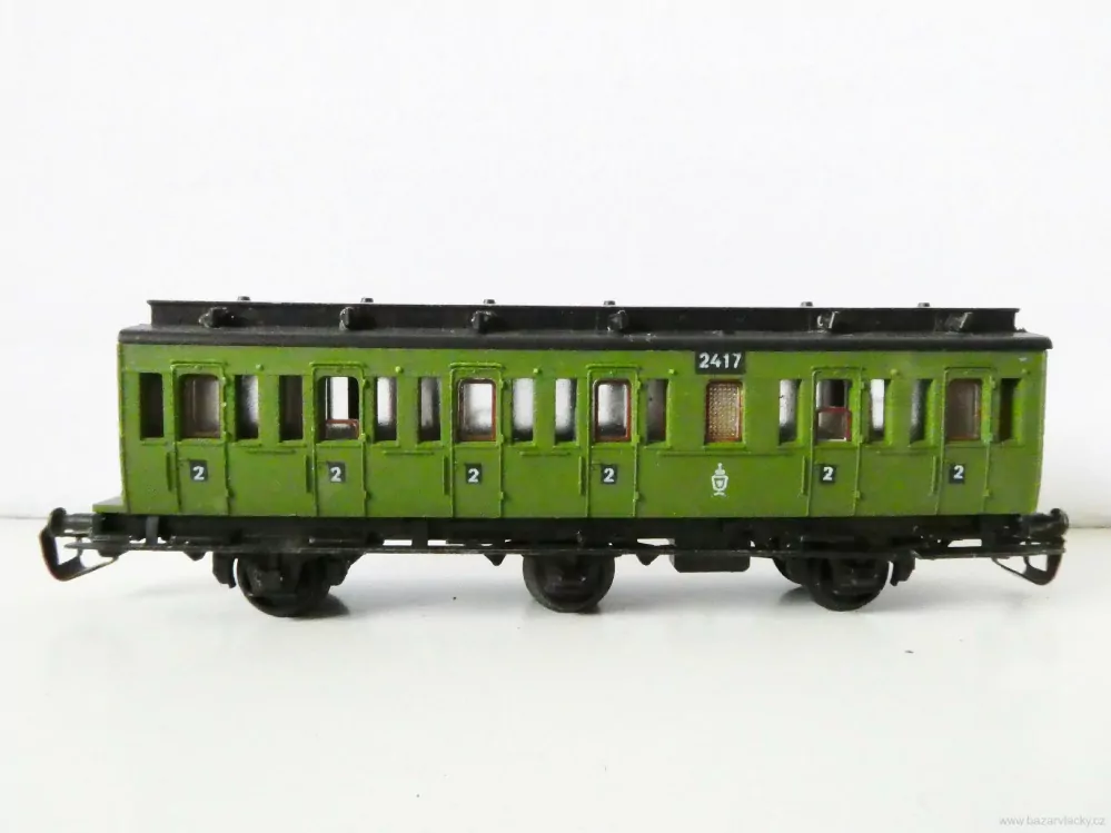 TT BTTB Osobní vůz KPEV 2417 2. tř.  3-osý PĚKNÝ STAV