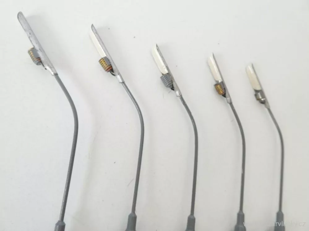 H0 SET 5 ks Pouliční lampa elektrická ( 11 cm )