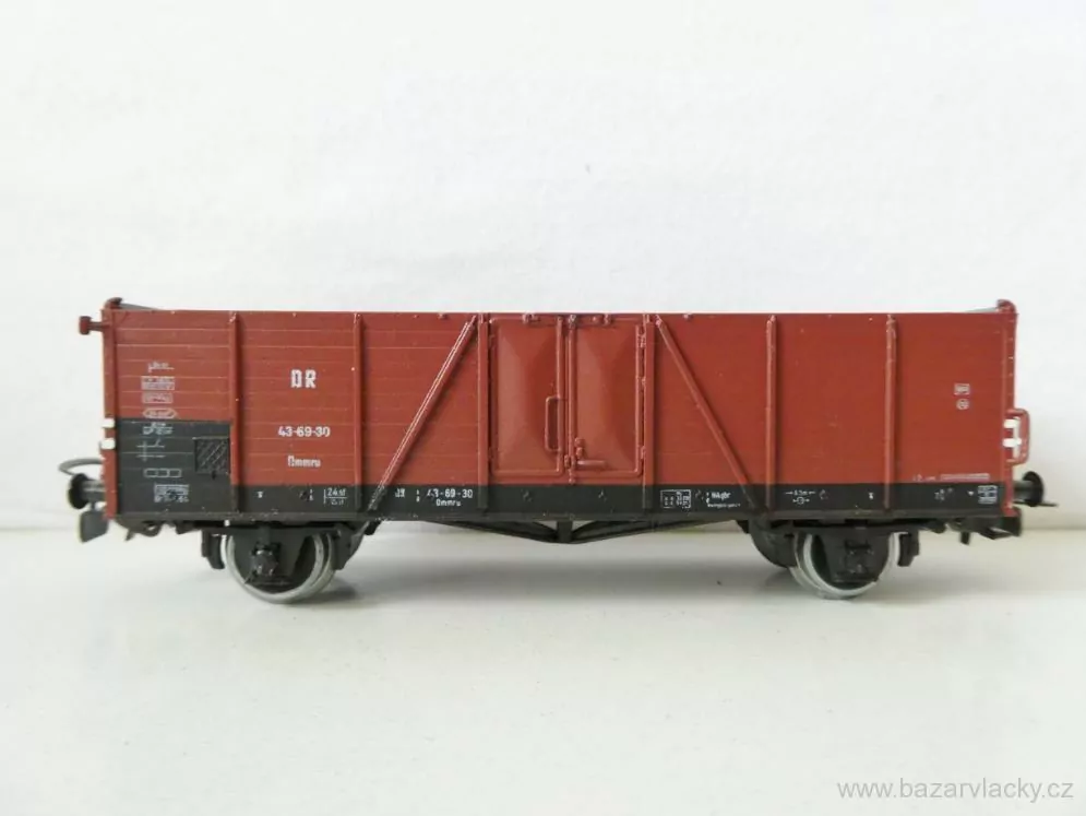 H0 PIKO Nákladní vůz otevřený 43-69-30 DR TOP STAV z vitríny