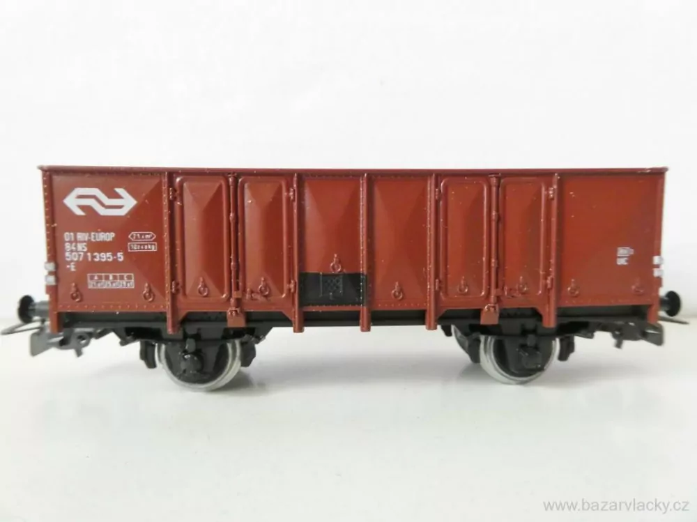 H0 PIKO Nákladní vůz otevřený RIV EUROP TOP STAV z vitríny