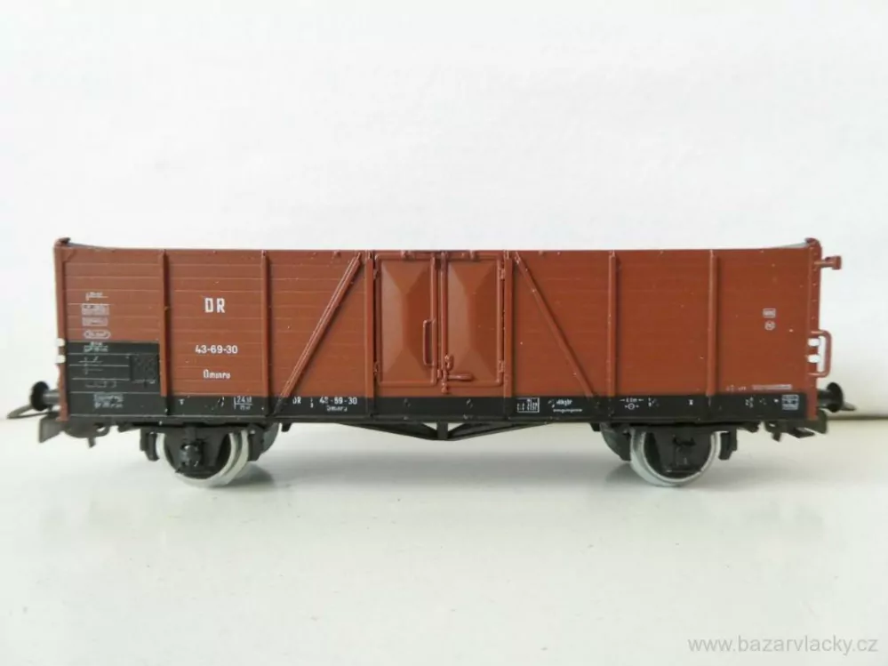 H0 PIKO Nákladní vůz otevřený 43-69-30 DR TOP STAV z vitríny