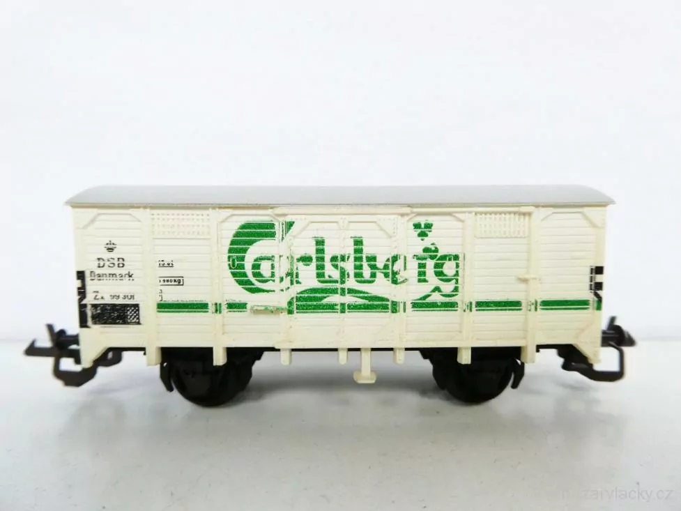 TT ZEUKE Nákladní vůz Carlsberg DSB TOP STAV NEPOUŽITÝ V KRABIČCE