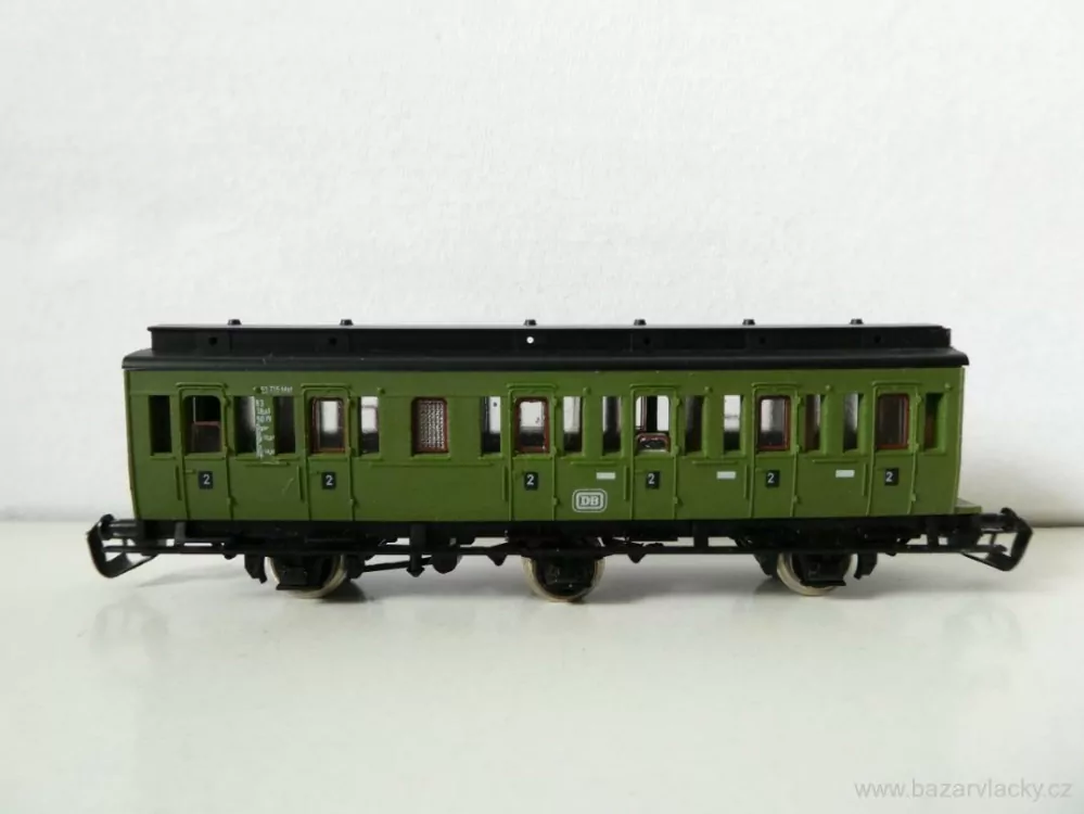 TT BTTB Osobní vůz 2. tř. DB 3-osý PĚKNÝ STAV