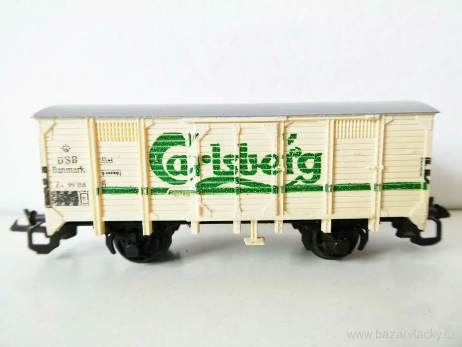 TT ZEUKE Nákladní chladírenský vůz DSB PIVO Carlsberg TOP STAV