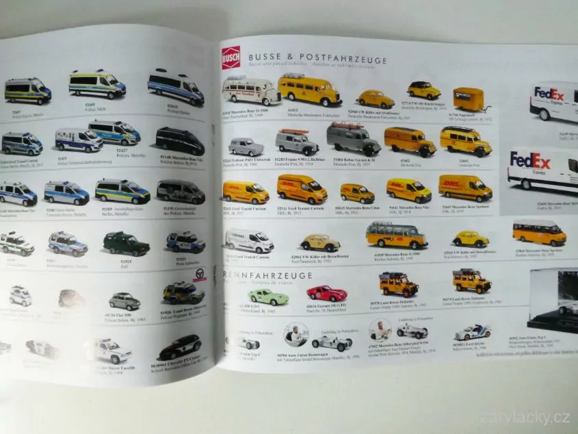 Katalog Busch Automodelle 1:87 2021