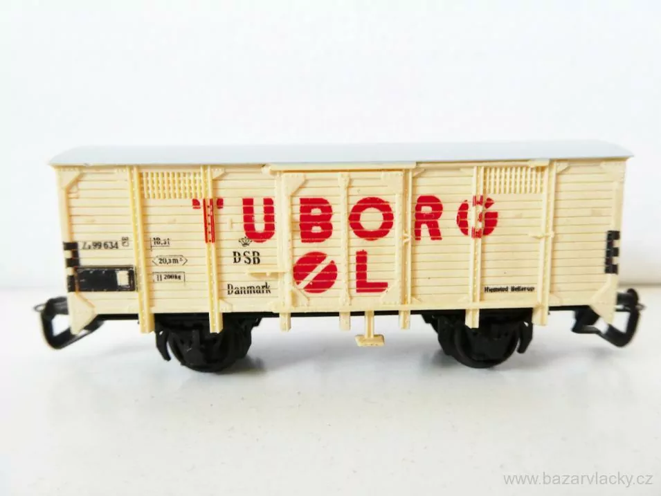 TT BTTB Nákladní chladírenský vůz DSB PIVO TUBORG OL PĚKNÝSTAV