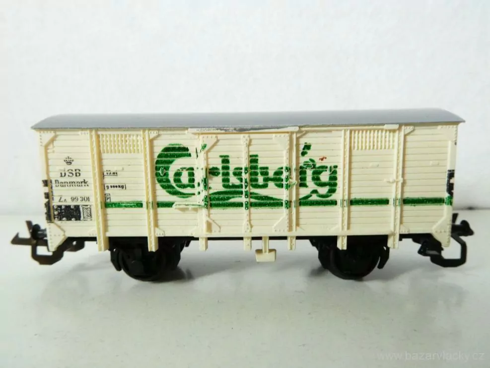 TT ZEUKE Nákladní chladírenský vůz DSB PIVO Carlsberg TOP STAV