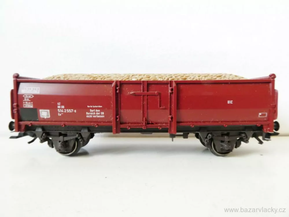 H0 TRIX - Nákladní vůz otevřený s nákladem DB TOP STAV NEPOUŽITÝ