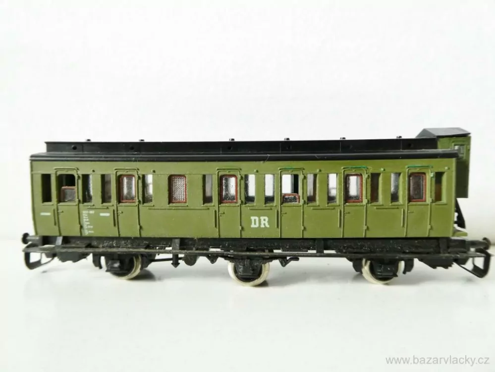 TT BTTB Osobní vůz DR  3-osý s budkou brzdaře TOP STAV