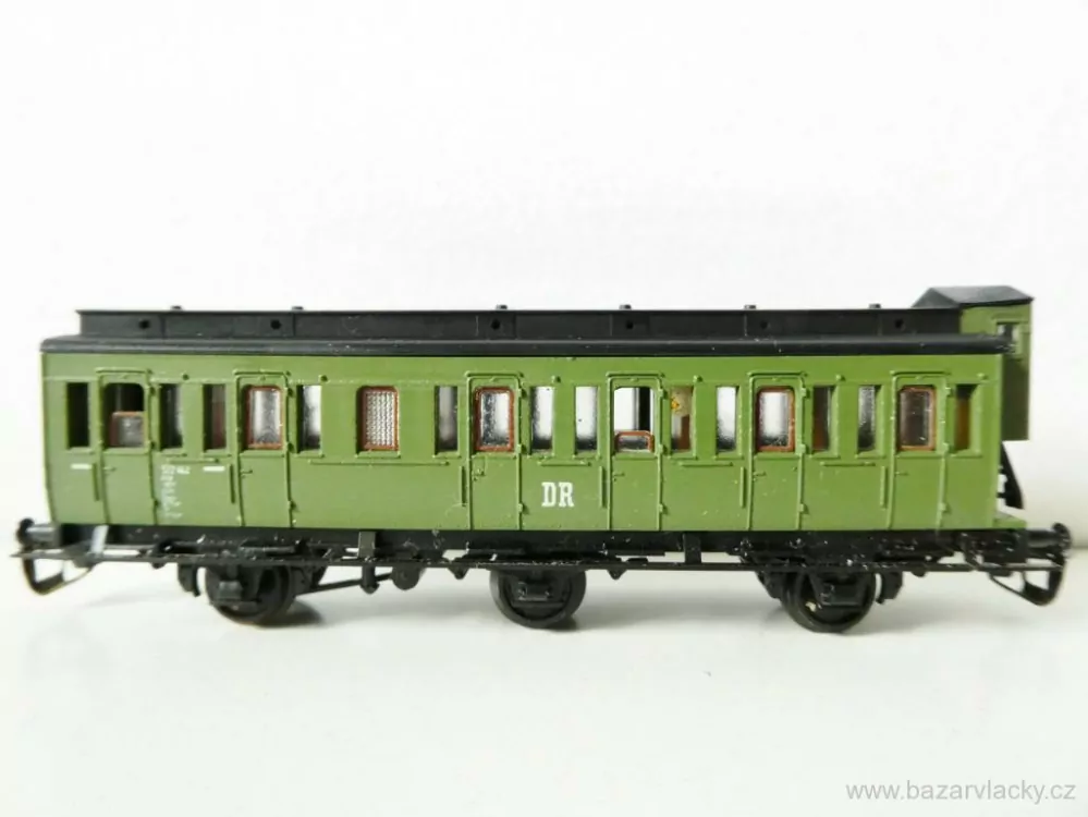 TT BTTB Osobní vůz DR  3-osý s budkou brzdaře PĚKNÝ STAV