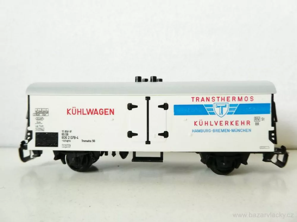 TT BTTB Nákladní chladírenský vůz Kühlwagen Transthermos Kühlverkehr TOP STAV NEPOUŽITÝ V KRABIČCE