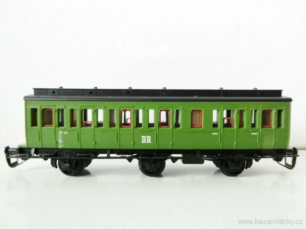 TT BTTB Osobní vůz 3-osý 522-427 DR TOP STAV NEPOUŽITÝ V KRABIČCE