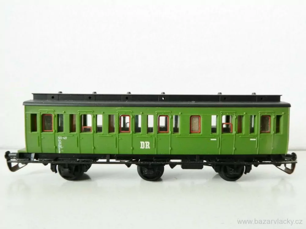 TT BTTB Osobní vůz 3-osý 522-427 DR TOP STAV NEPOUŽITÝ V KRABIČCE