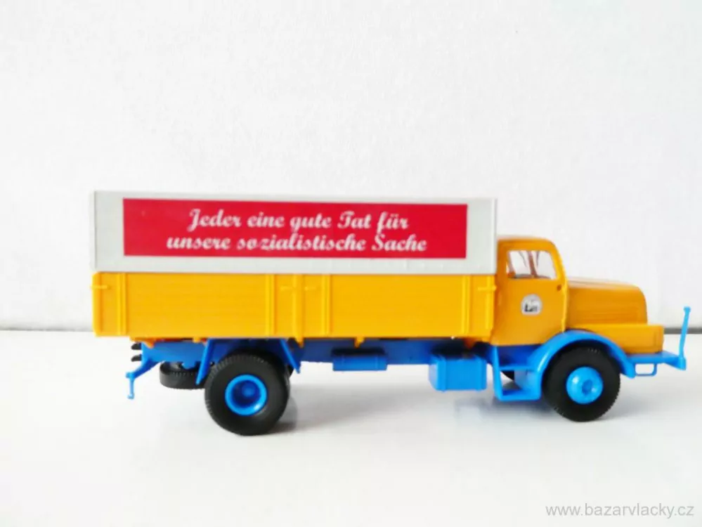 H0 BREKINA IFA Nákladní automobil valník plachta NOVÉ v orig. krabičce