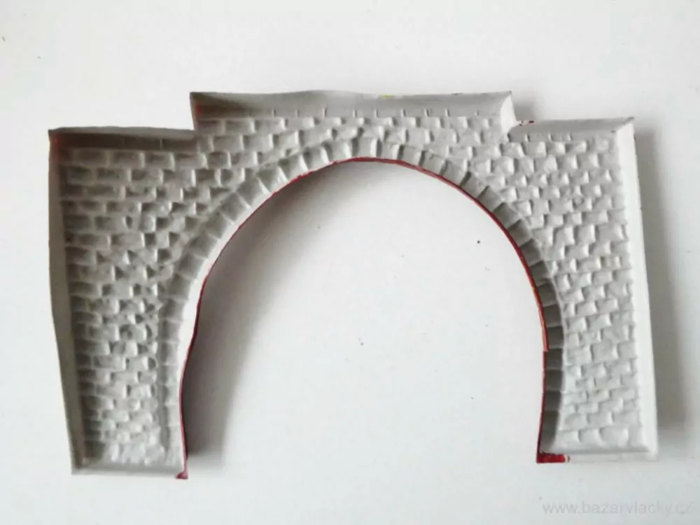 H0 - Tunelový portál dvoukolejný 1 ks