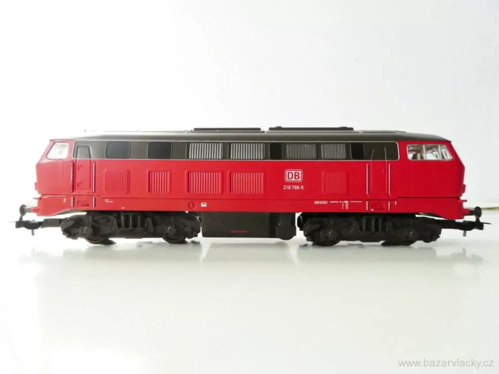 H0 PIKO Dieselová lokomotiva BR 218 799-5 DR TOP STAV NEPOUŽITÁ