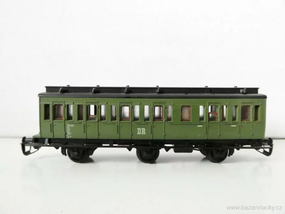 TT BTTB Osobní vůz 522-462 3-osý DB PĚKNÝ STAV