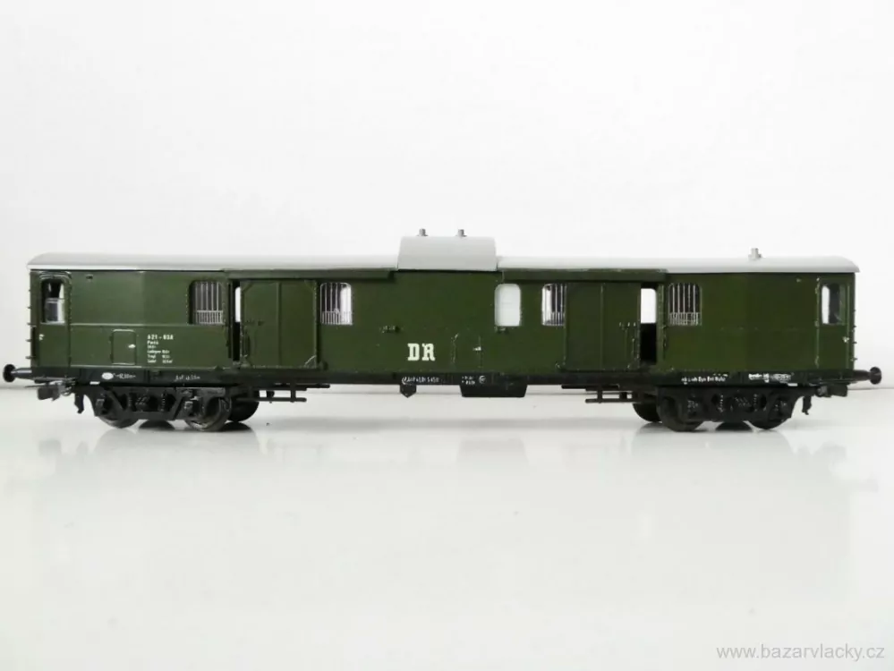 H0 SCHICHT - Služební zavazadlový vůz s posuvnými vraty DR TOP STAV NEPOUŽITÝ