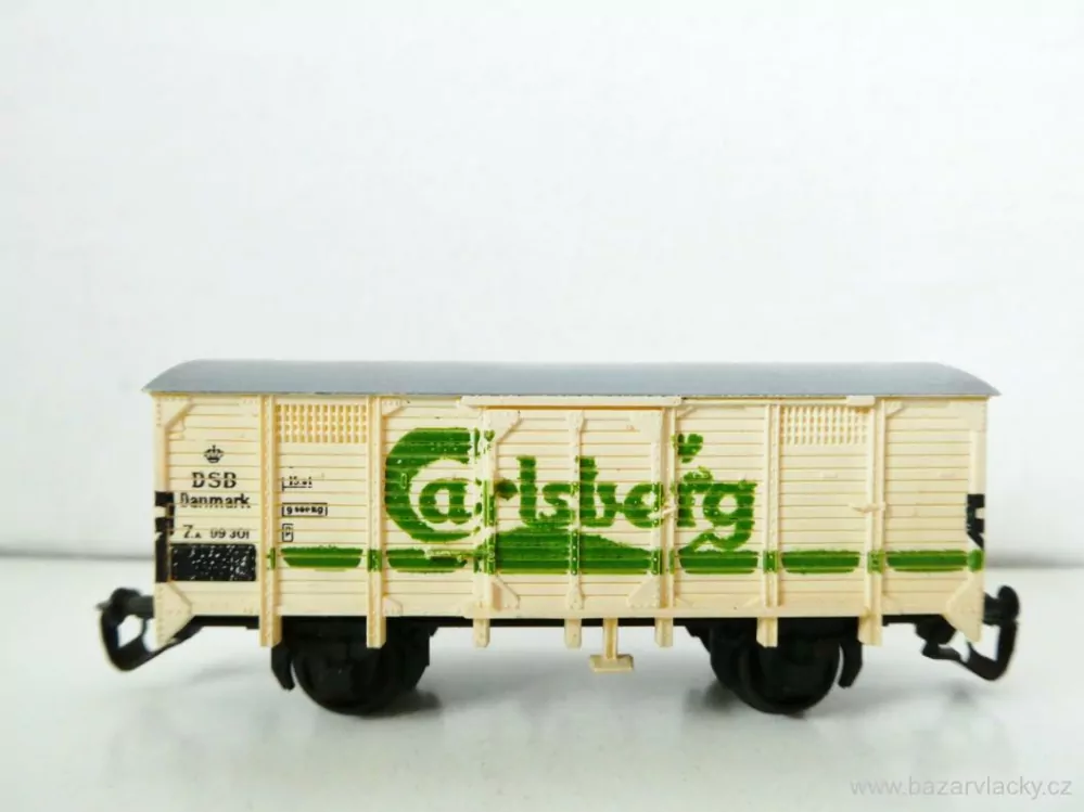 TT BTTB Nákladní chladírenský vůz DSB PIVO Carlsberg PĚKNÝ STAV