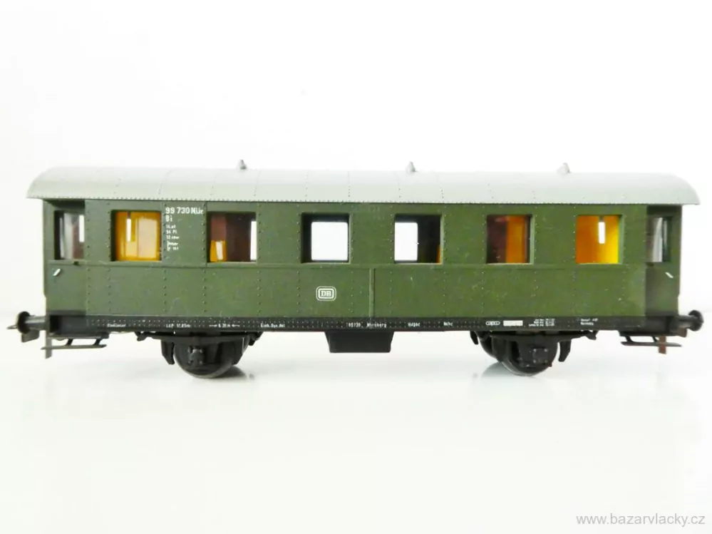 H0 Prefo/SCHICHT Osobní vůz 99 730 Nür DB TOP STAV NEPOUŽÍVANÝ