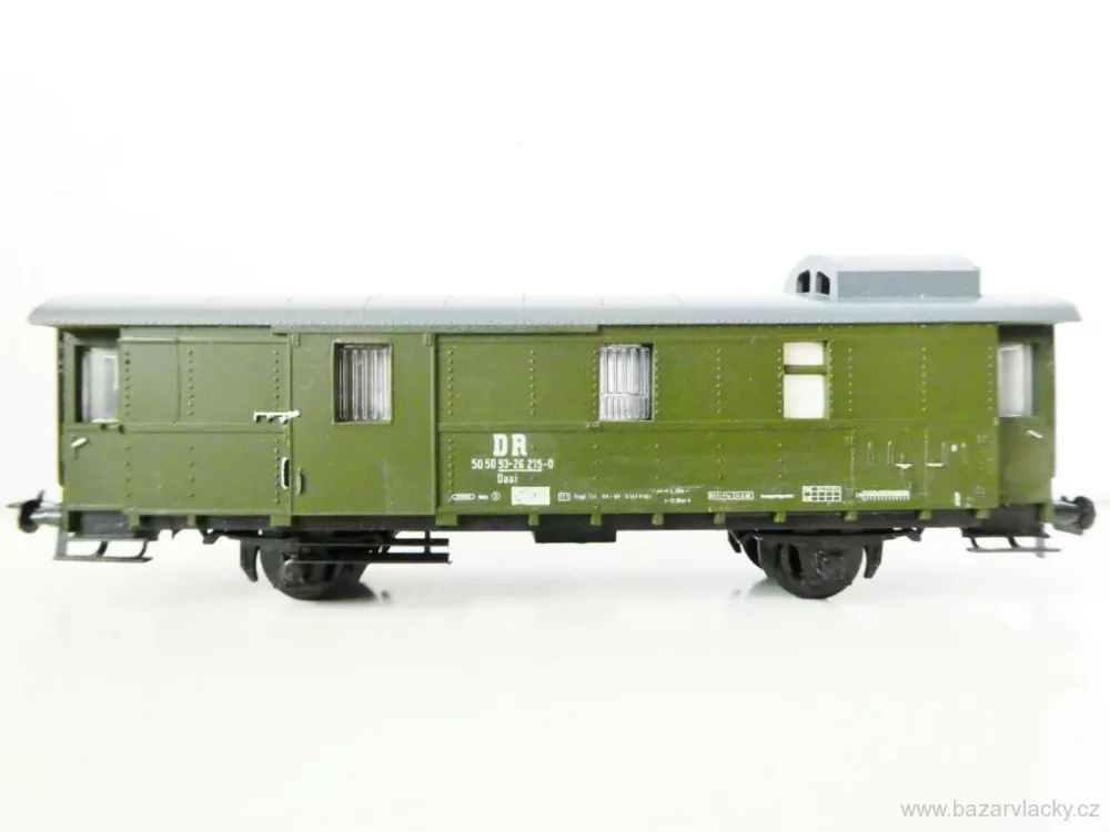 H0 Prefo/SCHICHT Služební vůz 50 50 93 DR TOP STAV NEPOUŽÍVANÝ