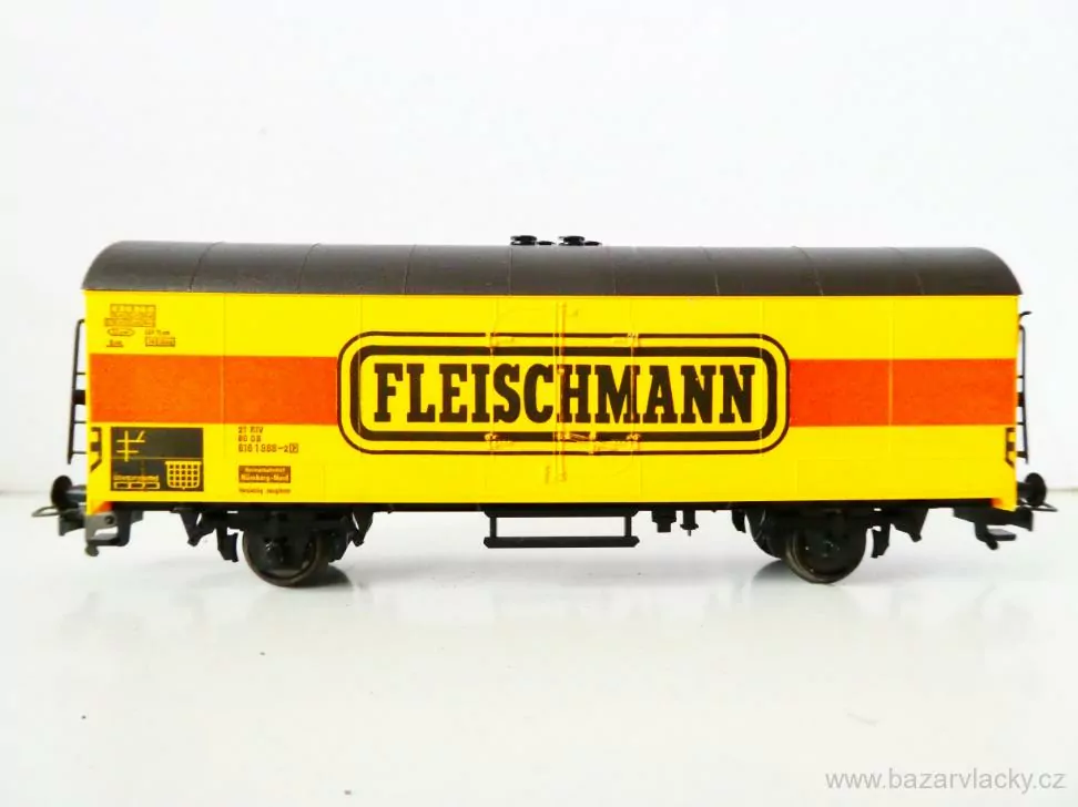 H0 FLEISCHMANN Nákladní vůz krytý DB TOP STAV NEPOUŽITÝ