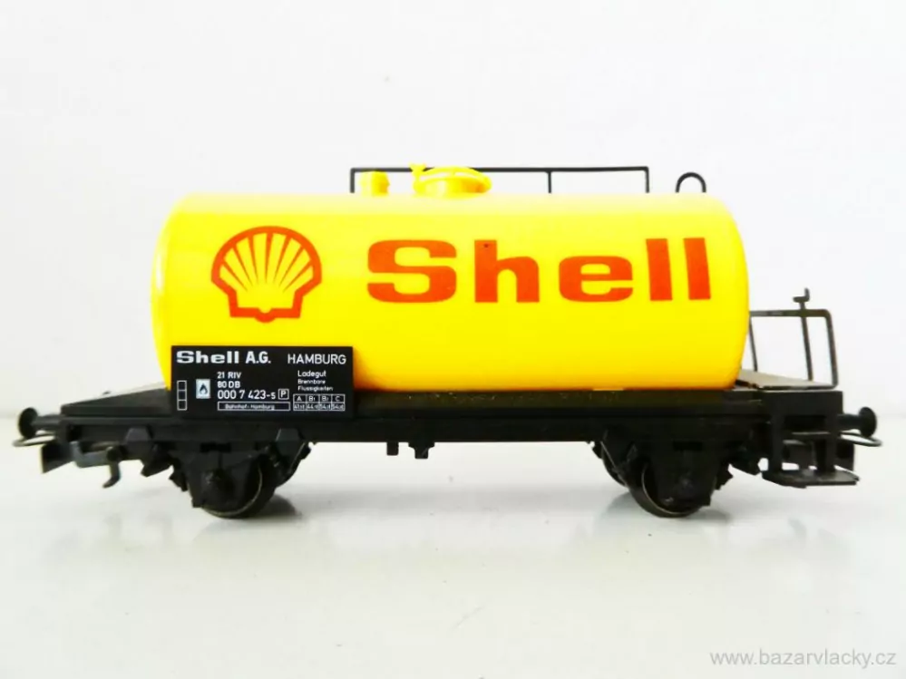 H0 Märklin Cisternový vůz SHELL DB TOP STAV