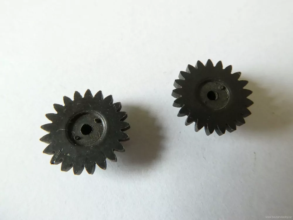 SET 2 ks Ozubený převod průměr 12 mm, výška 4 mm