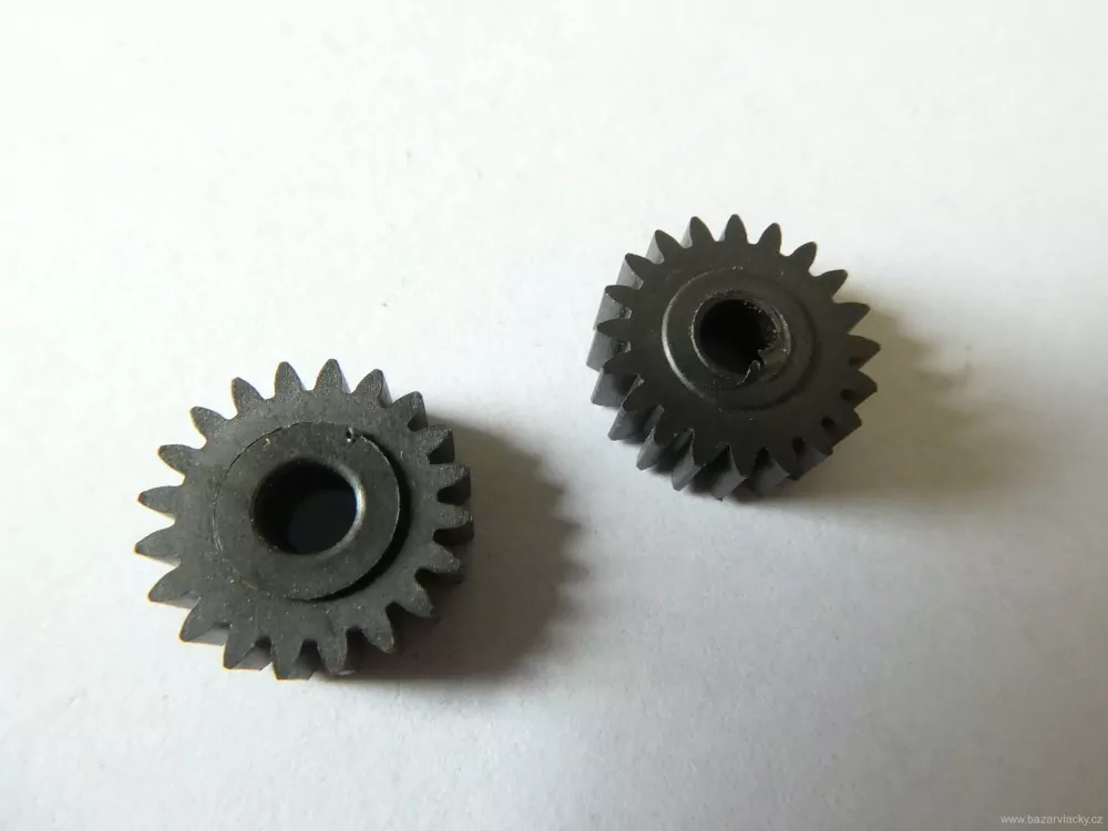 SET 2 ks Ozubený převod průměr 11 mm, výška 4 mm