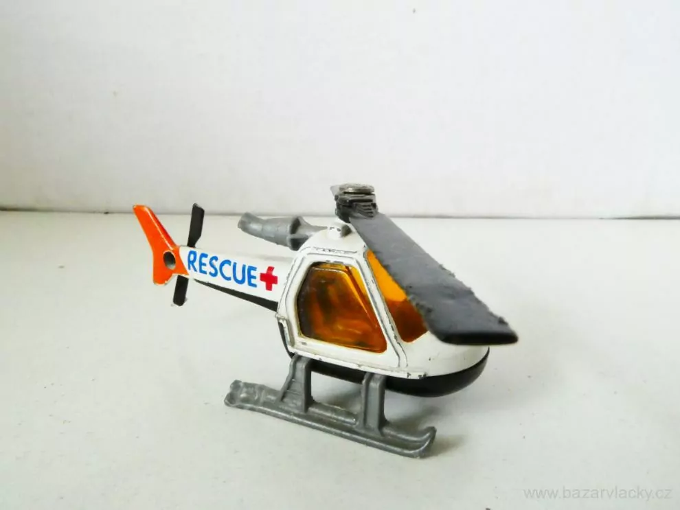 MATCHBOX Helikoptéra 1:10 HELICOPTER RESCUE 1982