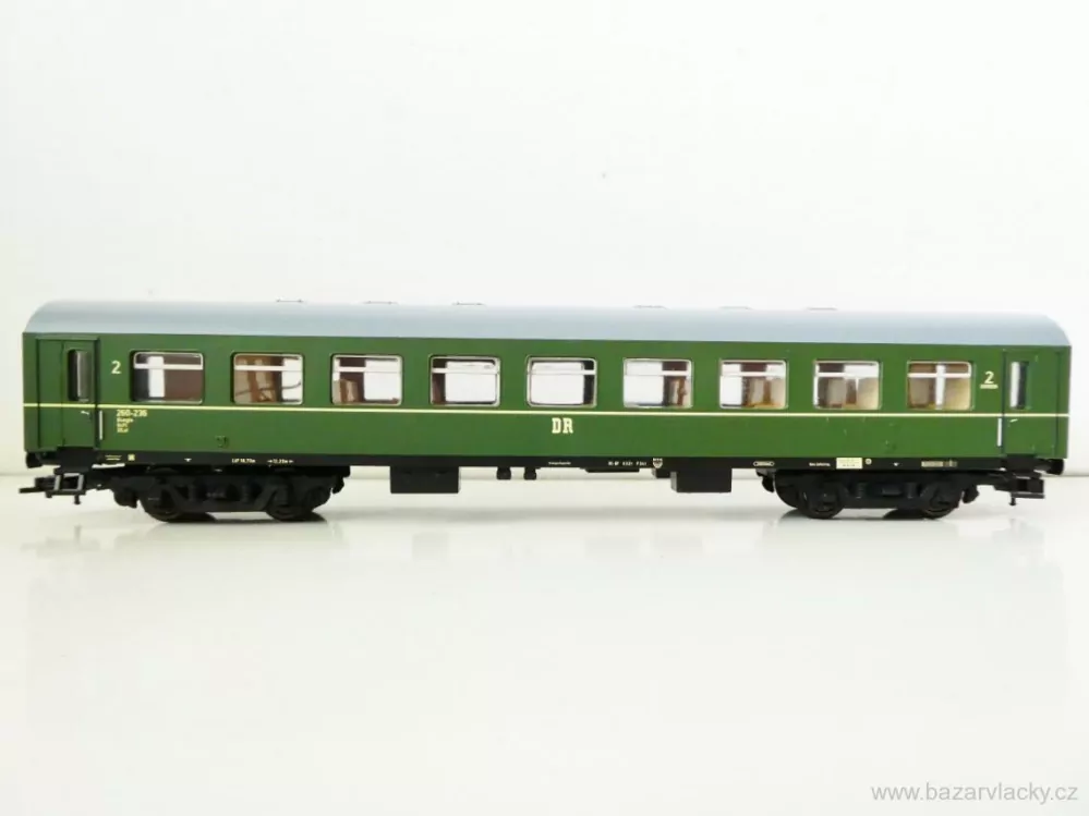 H0 TILLIG - Osobní vůz 260-236 DR s přípravou na osvětlení