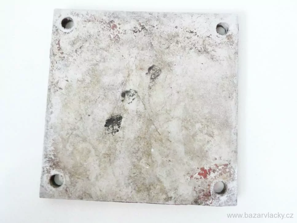 Kovová cedule 10,5 x 10,5 x 0,5 cm