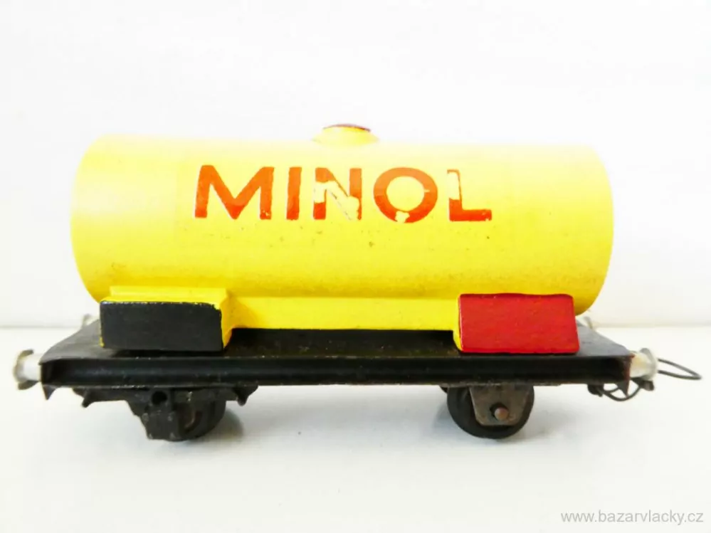 H0 PIKO Cisternový vůz s budkou MINOL PICO-EXPRESS ANTIK