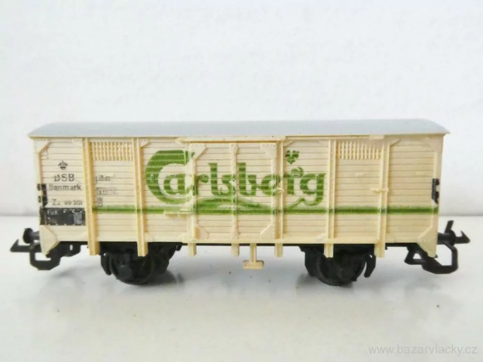 TT ZEUKE Nákladní chladírenský vůz DSB PIVO Carlsberg TOP STAV