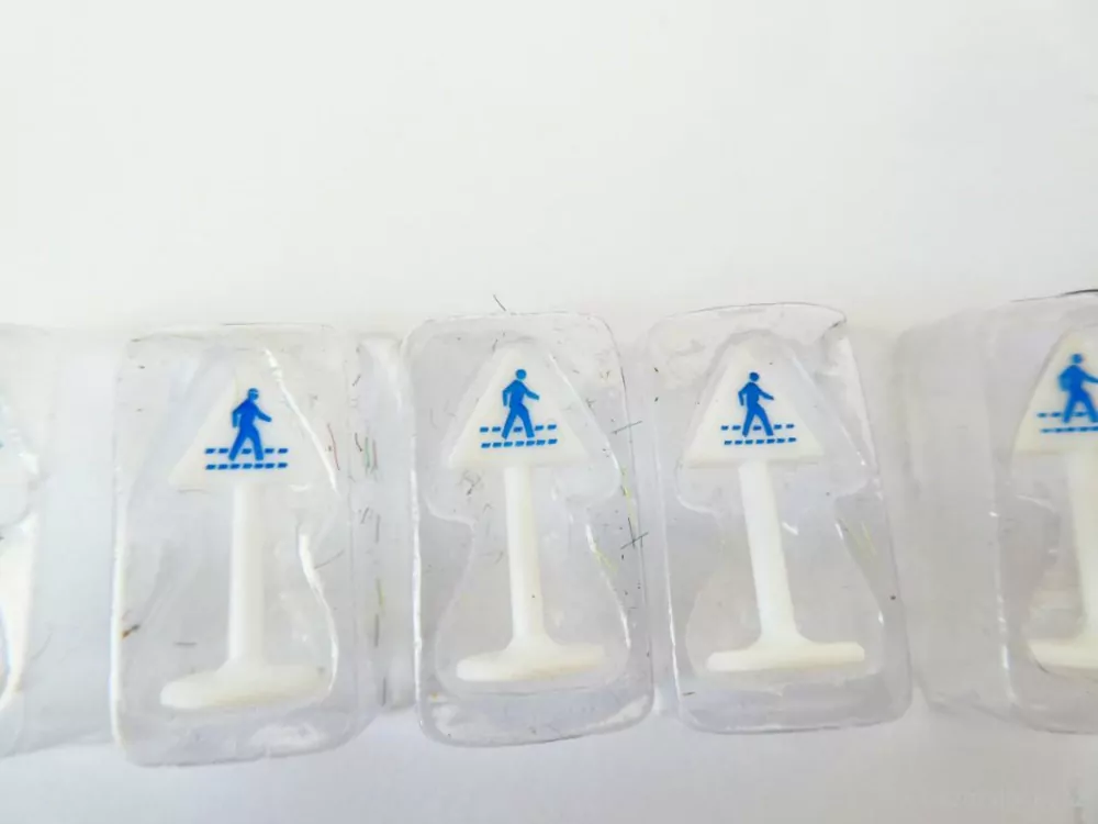 SET 5 ks Dopravní značení  - výška 2 cm