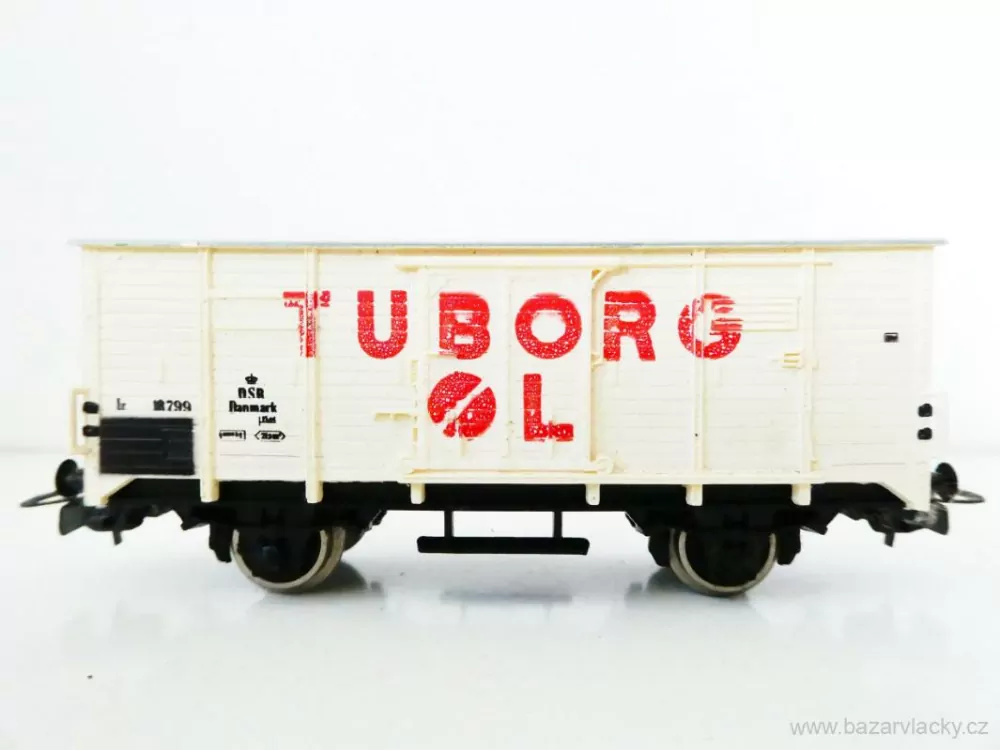 H0 PIKO Nákladní pivovarský vůz TUBORG DSB PĚKNÝ STAV