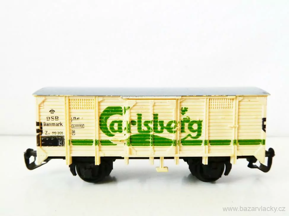 TT BTTB Nákladní chladírenský vůz DSB PIVO Carlsberg PĚKNÝ STAV