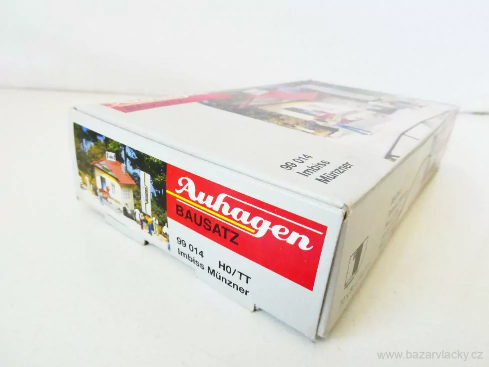 H0/TT AUHAGEN 99 014 - Stavebnice Imbiss Münzner NOVÁ NEROZBALENÁ