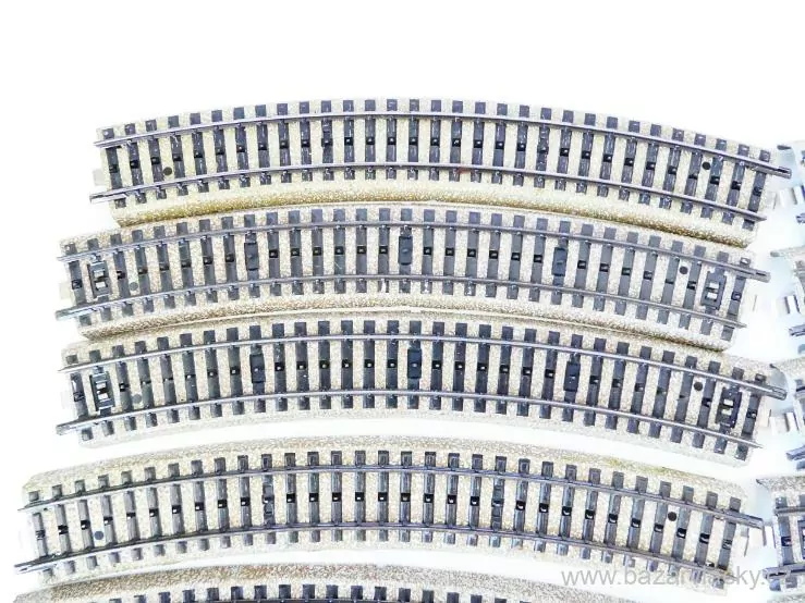 H0 SET 10 ks Märklin 5120 Kolej oblouková PĚKNÝ STAV
