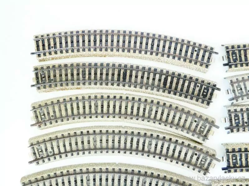 H0 SET 9 ks Märklin 5120 Kolej oblouková PĚKNÝ STAV